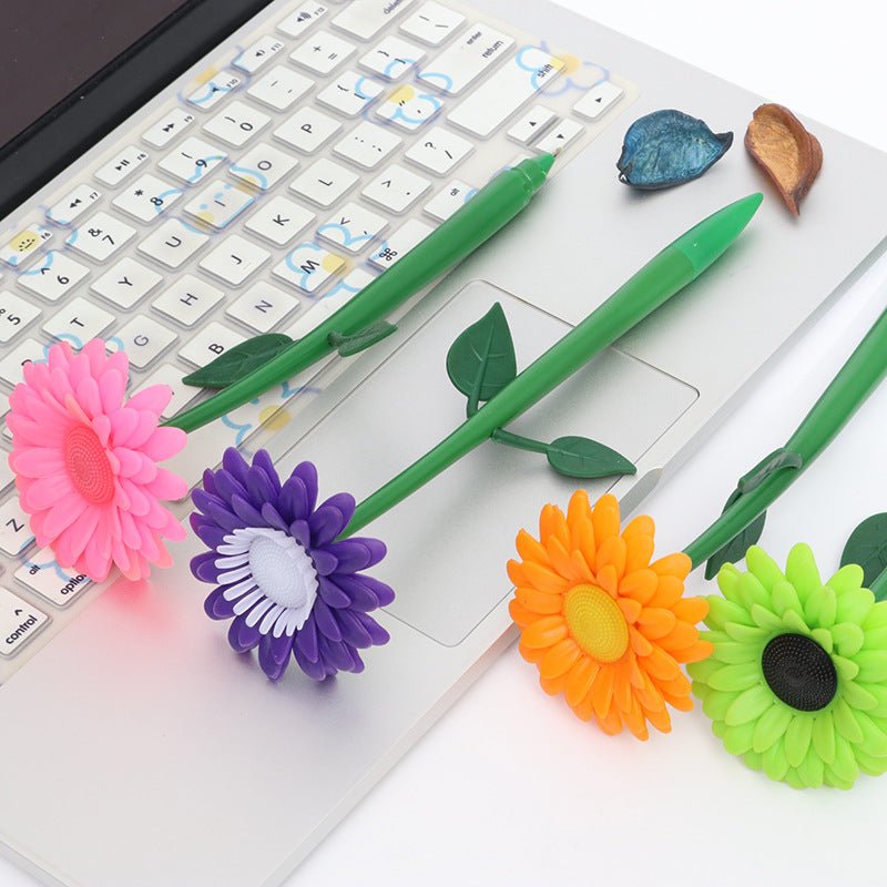 Plastic Flower Pen - Yorkn Inc✅