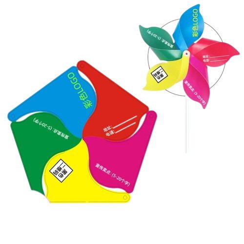 Plastic Paper Windmill - Yorkn Inc✅
