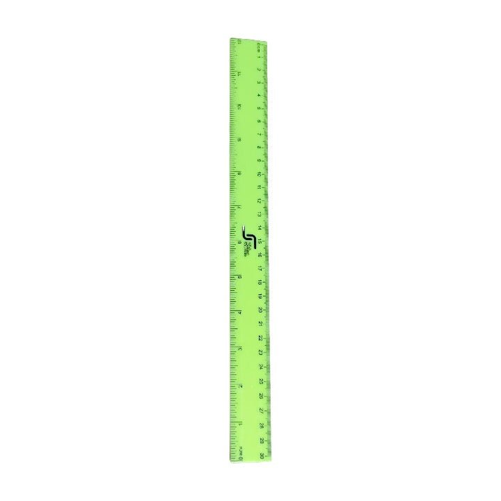Plastic Straight Ruler Both Cm And Inch Standard - Yorkn Inc✅