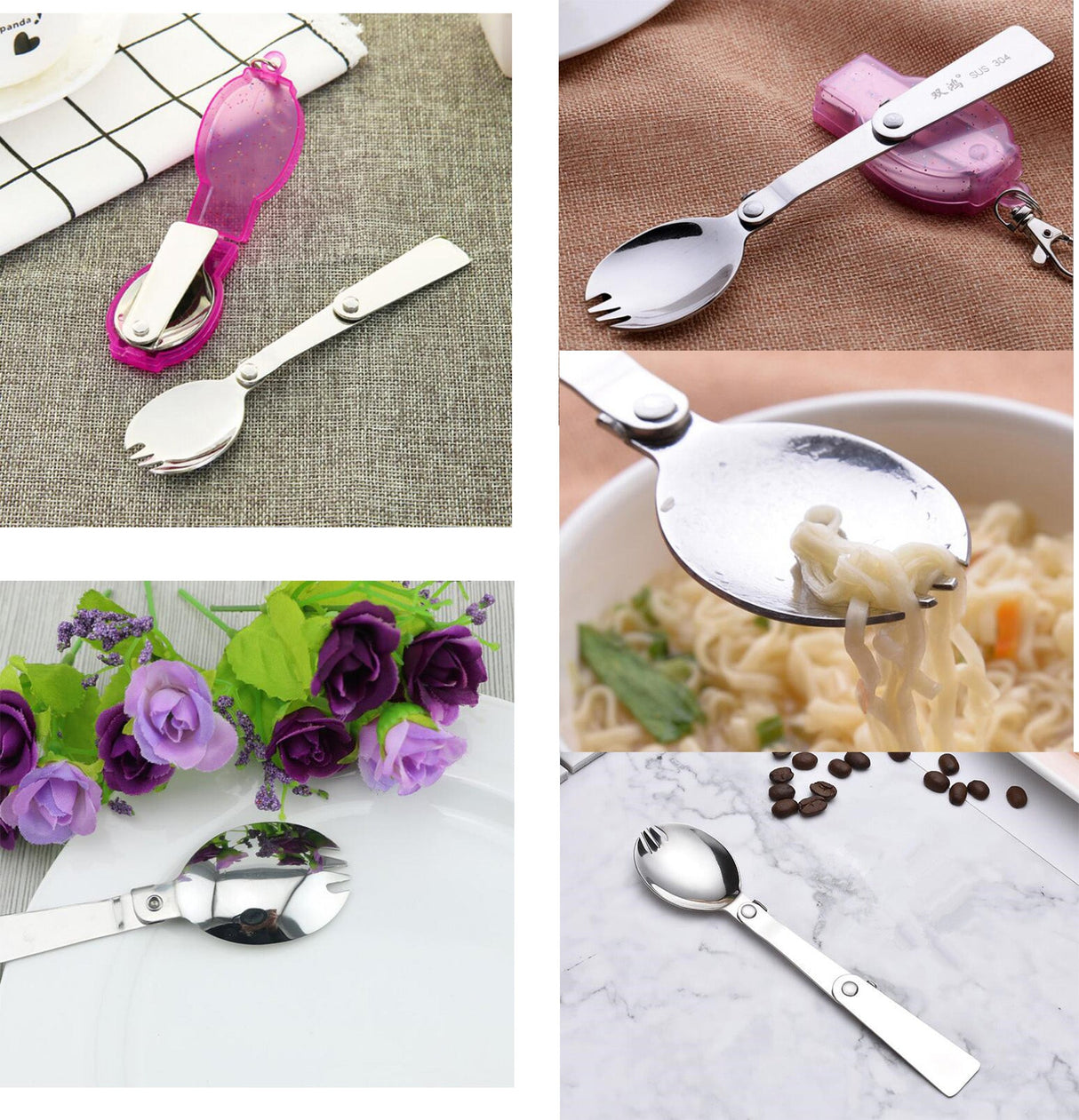 Portable Stainless Steel Fork - Yorkn Inc✅