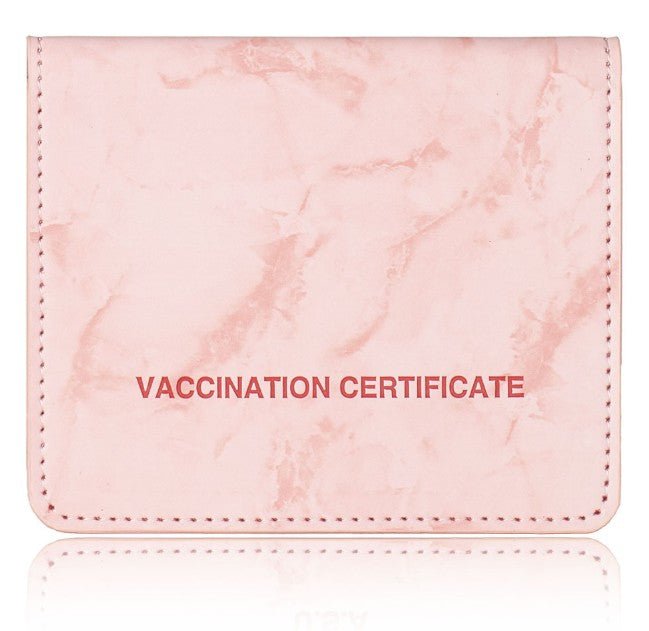 Pu Vaccination Card Holder - Yorkn Inc✅