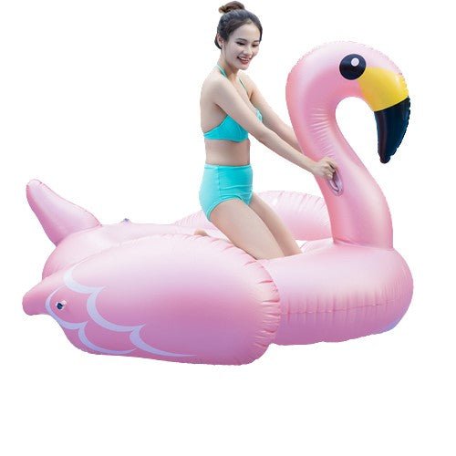 Pvc Inflatable Flamingo Floating Row - Yorkn Inc✅