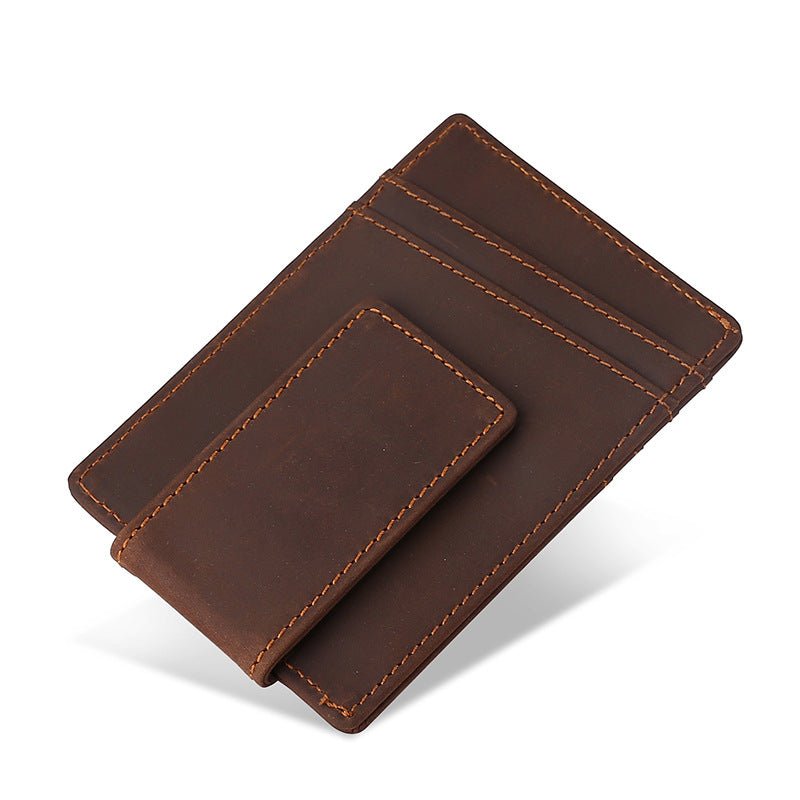 Real Leather Wallet Card Bag - Yorkn Inc✅