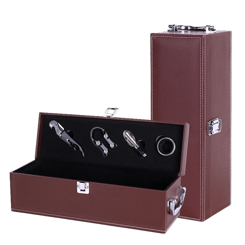 Red Wine Gift Box With Tools - Yorkn Inc✅