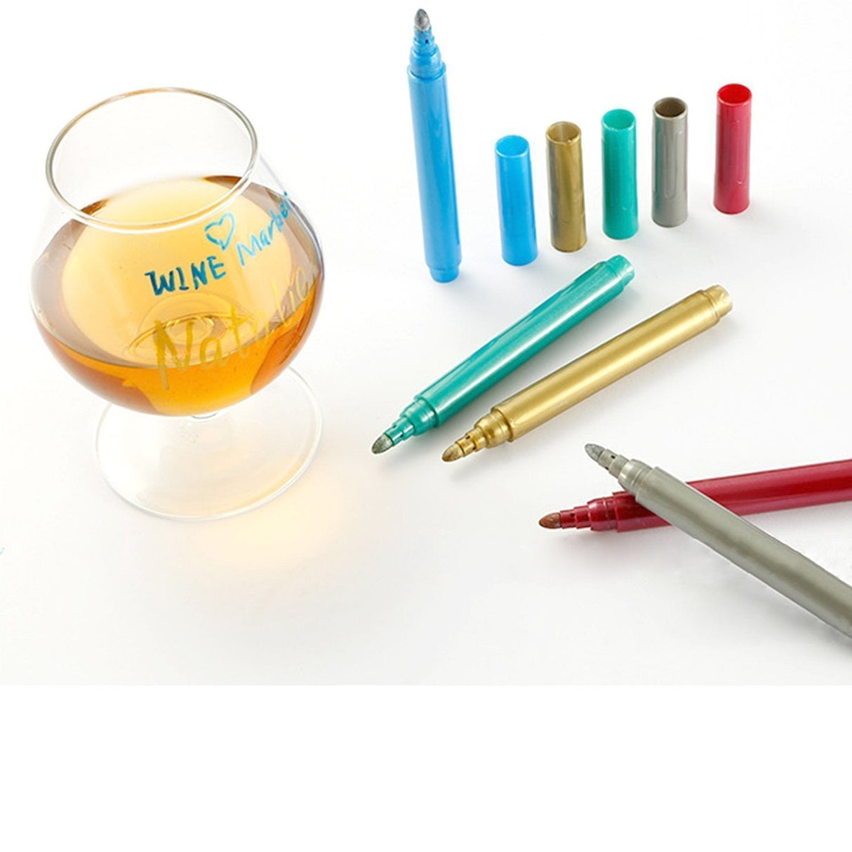 Red Wine Glass Pen - Yorkn Inc✅