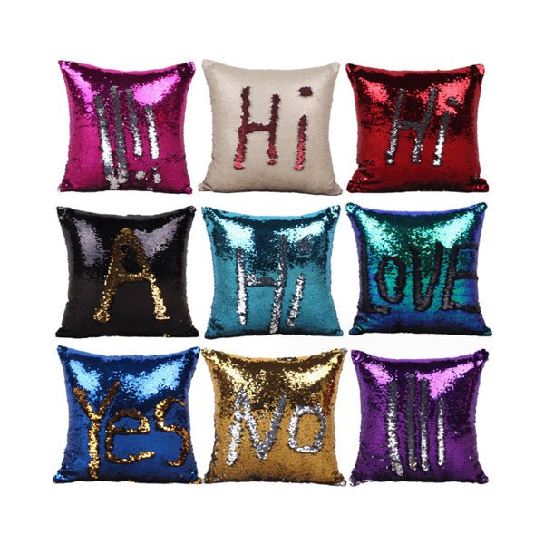 Reversible Sequin Pillow - Yorkn Inc✅
