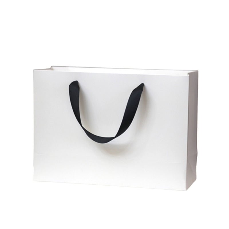 Ribbon Handheld Retail Shopping Paper Tote Bag - Yorkn Inc✅