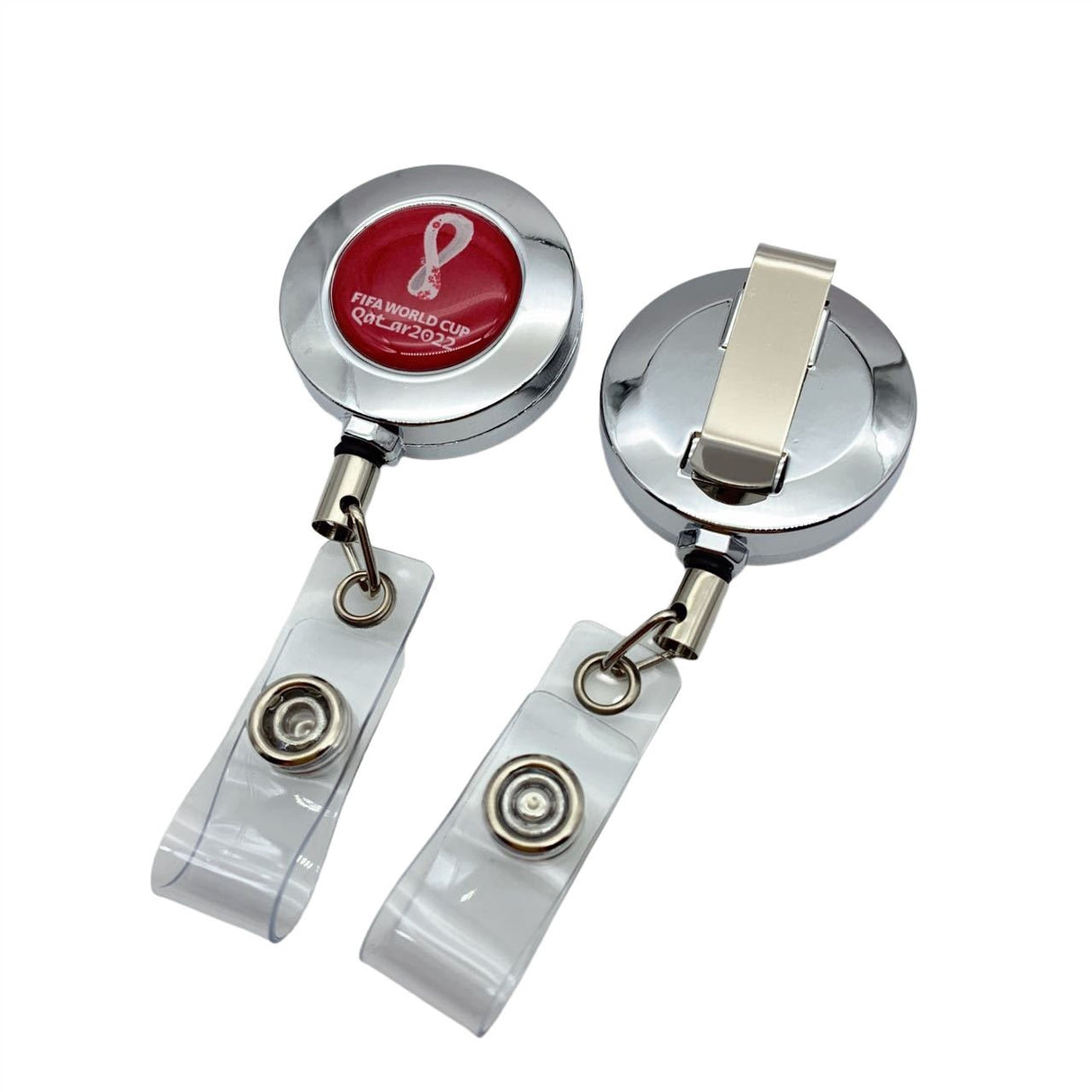 Round Metal Retractable Badge Reel - Yorkn Inc✅