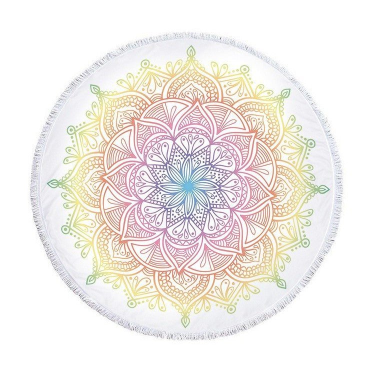 Round Microfiber Beach Towel - Yorkn Inc✅
