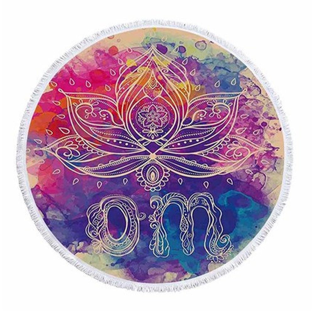 Round Microfiber Beach Towel - Yorkn Inc✅