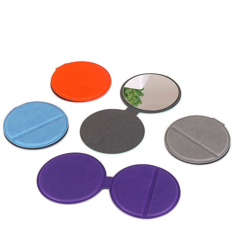Round Portable Stainless Mirror - Yorkn Inc✅