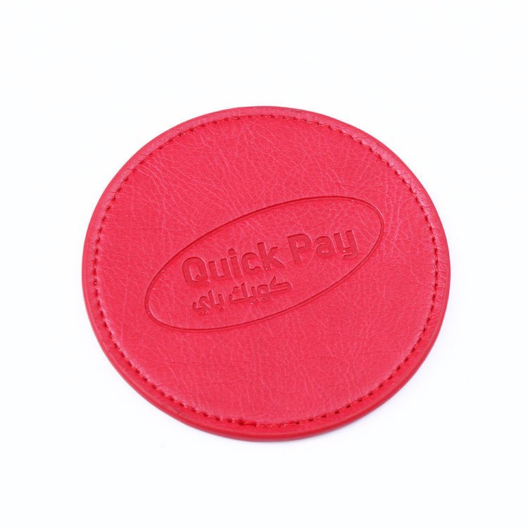 Round Pu Coaster - Yorkn Inc✅