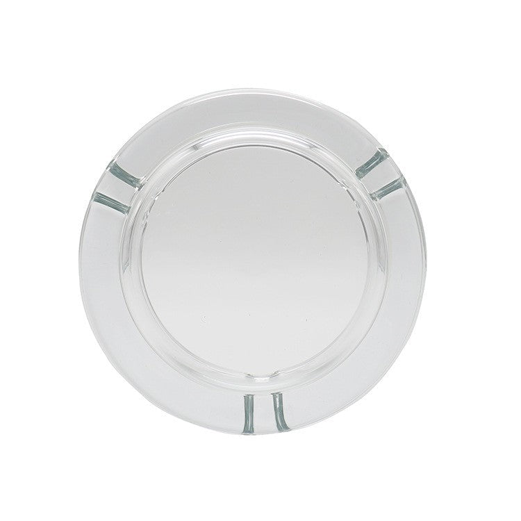Round Transparent Glass Ashtray - Yorkn Inc✅