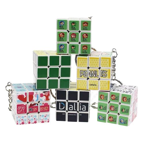 Rubik's Cube Key Ring - Yorkn Inc✅