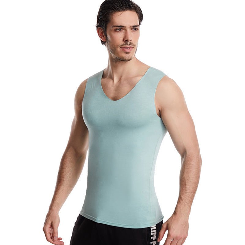 Seamless V - neck Tank Top - Yorkn Inc✅