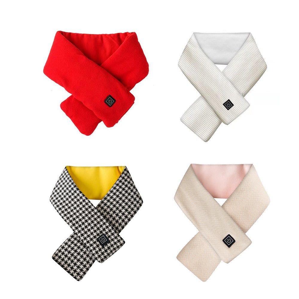 Self - heating Cotton Scarf With Power Bank - Yorkn Inc✅