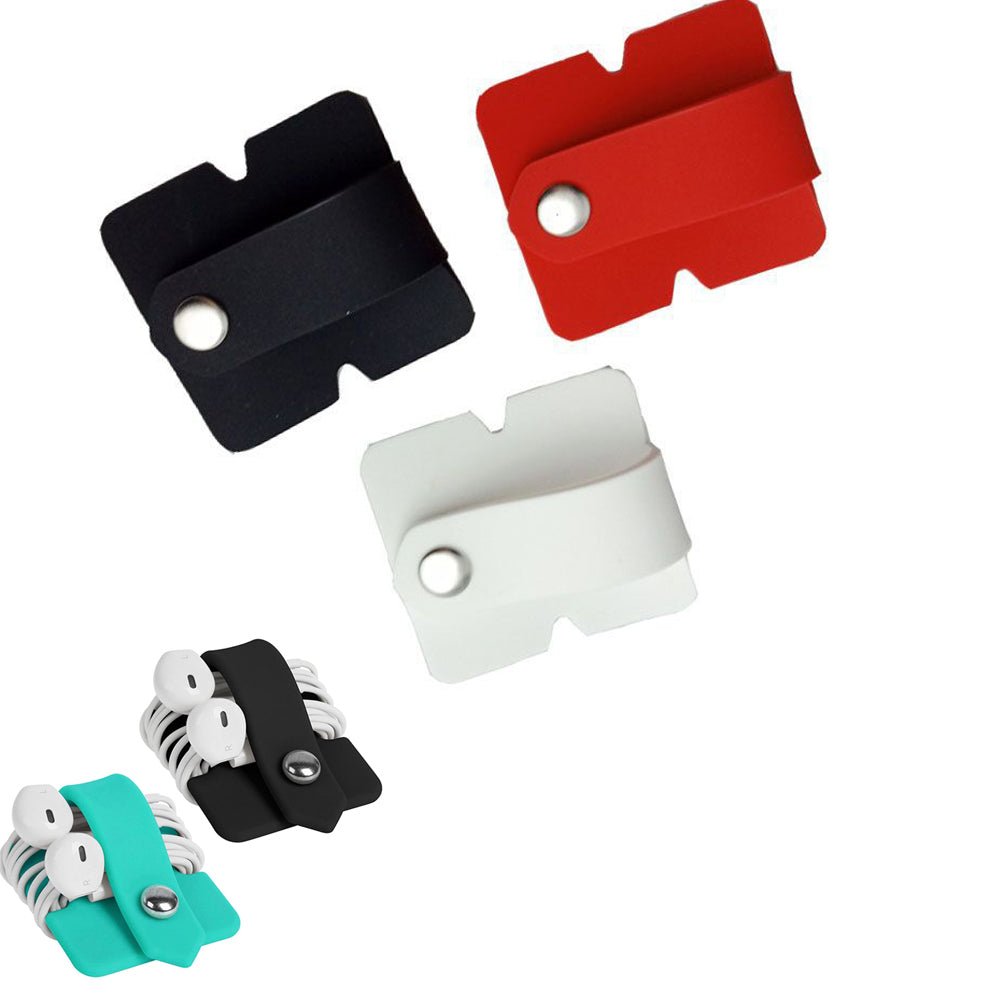 Silicone Cable Cord Organizer Earphone Holder - Yorkn Inc✅