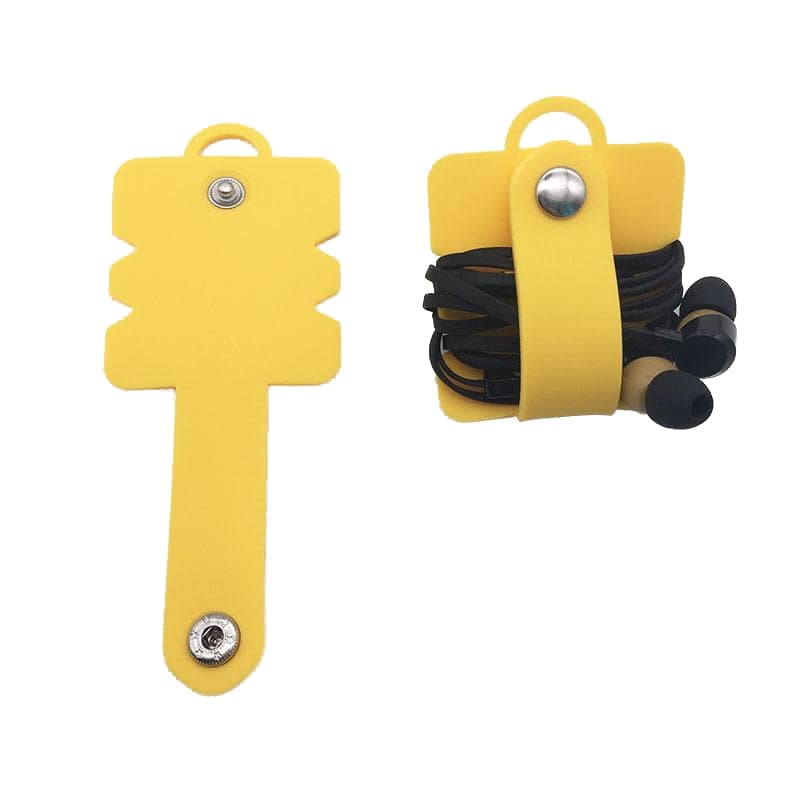 Silicone Cable Cord Organizer With Hanging Hole - Yorkn Inc✅