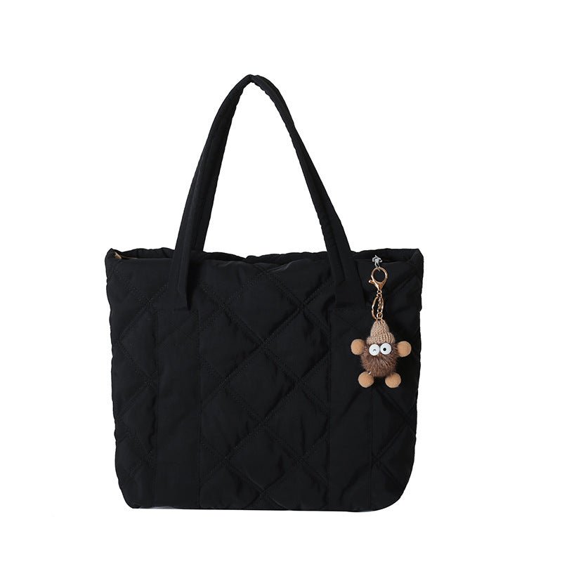 Single Shoulder Nylon Tote Bag - Yorkn Inc✅