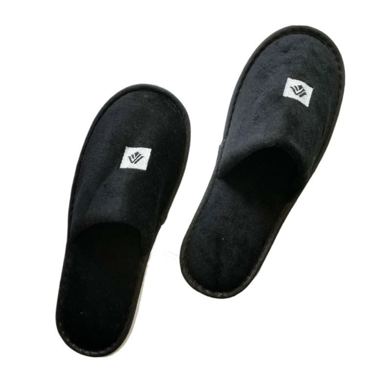 Slippers With Embroidered Logos - Yorkn Inc✅
