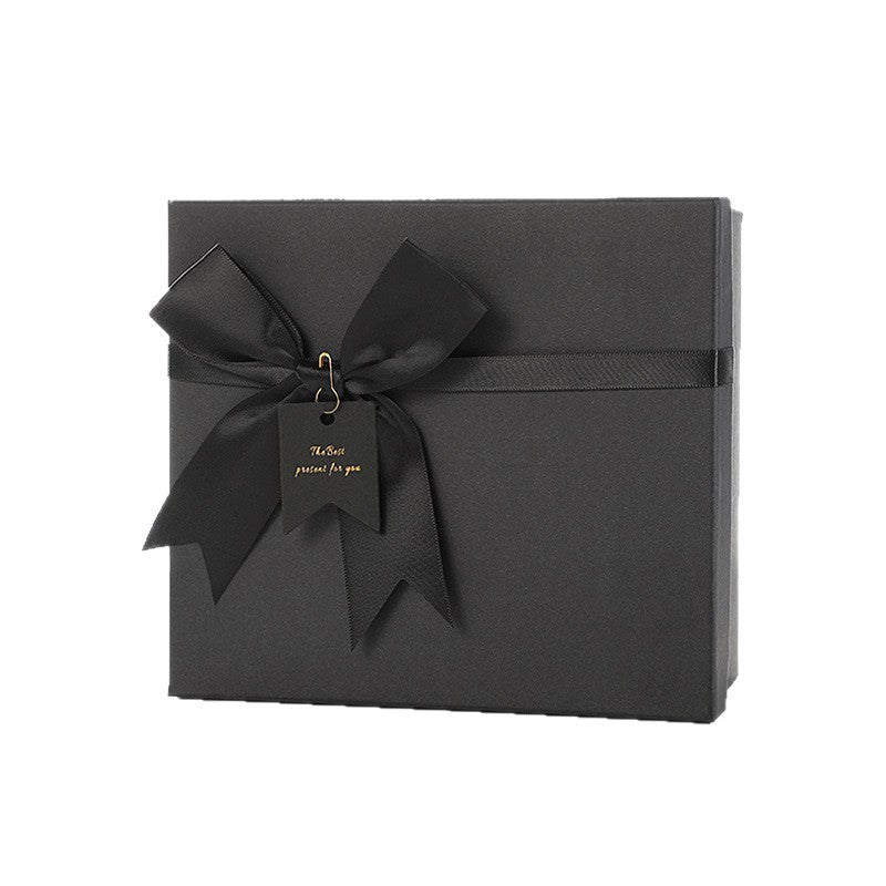 Small Black Gift Box With Bow - Yorkn Inc✅