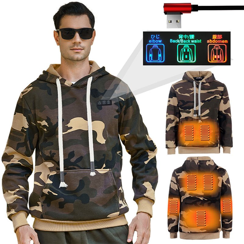 Smart Heating Hoodie - Yorkn Inc✅