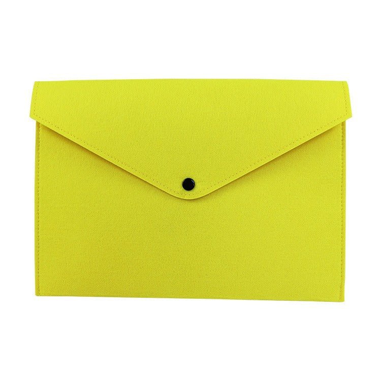 Solid Color Felt File Bag - Yorkn Inc✅