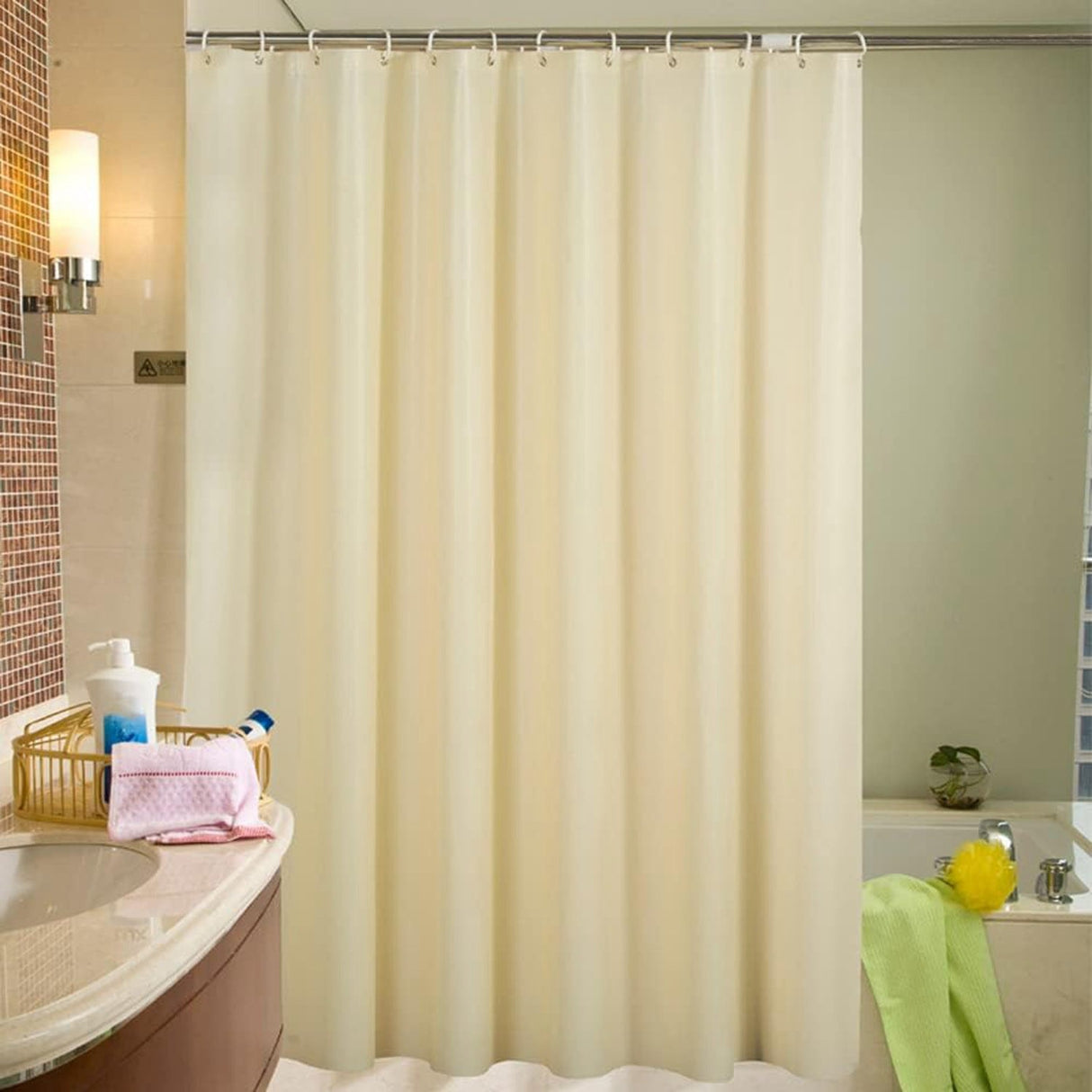Solid Color Shower Curtain - Yorkn Inc✅