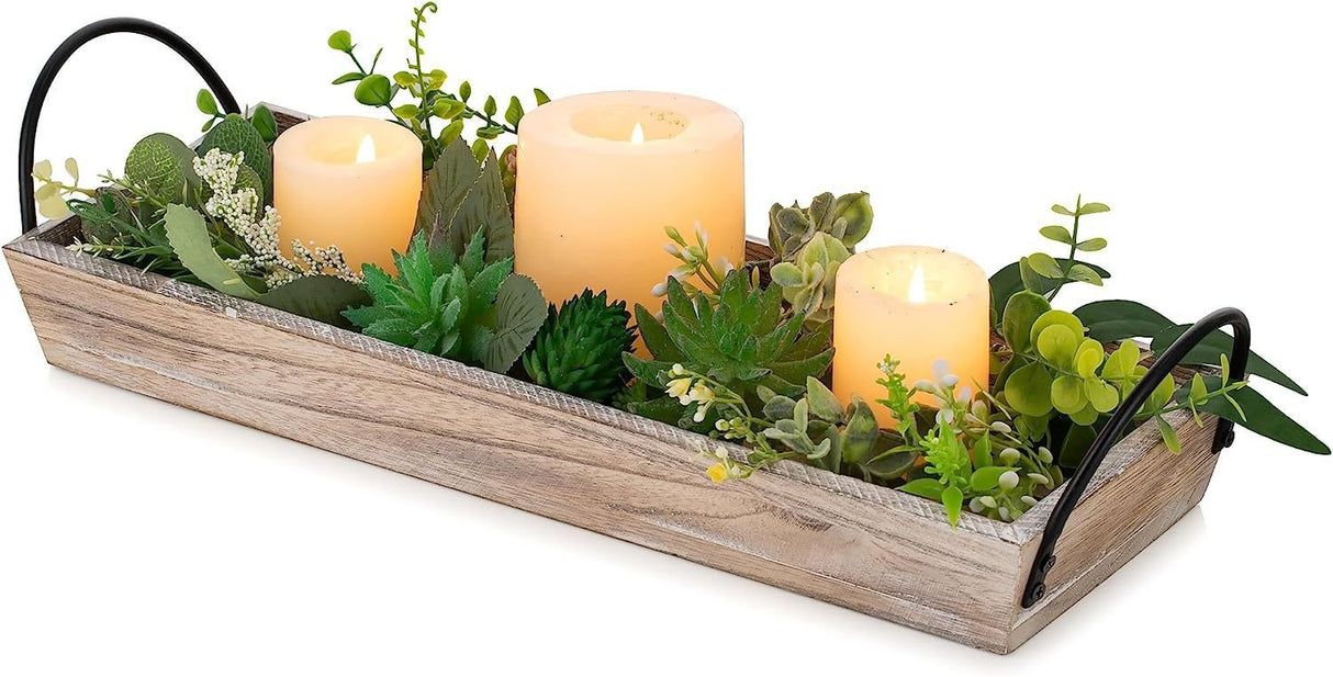 Solid Wood Flower Pot - Yorkn Inc✅
