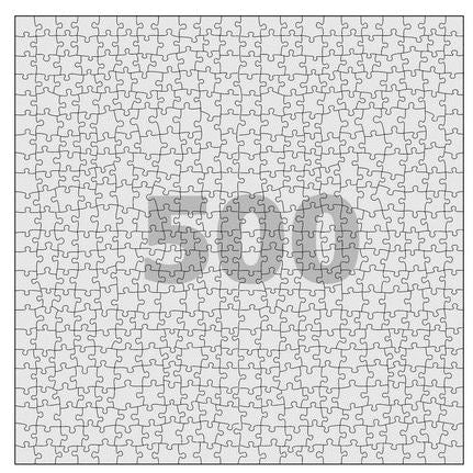Square Puzzle With 500 Pieces - Yorkn Inc✅