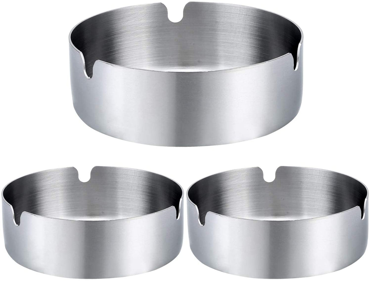 Stainless Steel Ashtray - Yorkn Inc✅
