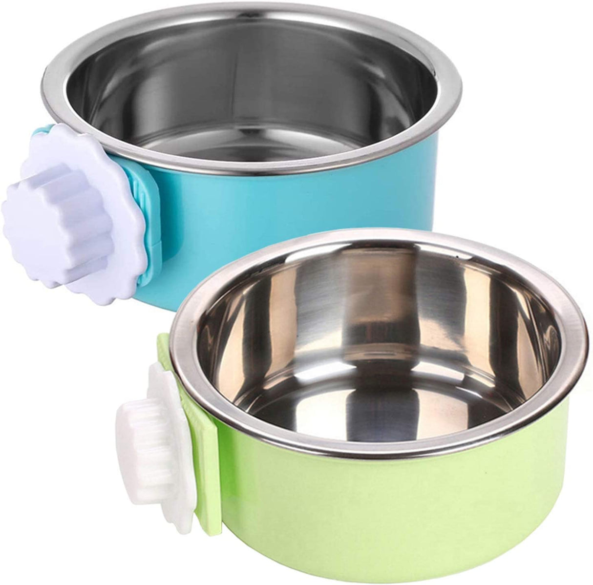Stainless Steel Water Food Feeder Bowl - Yorkn Inc✅