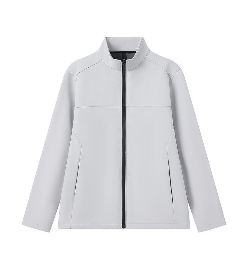 Stand Collar Zip Up Jacket - Yorkn Inc✅