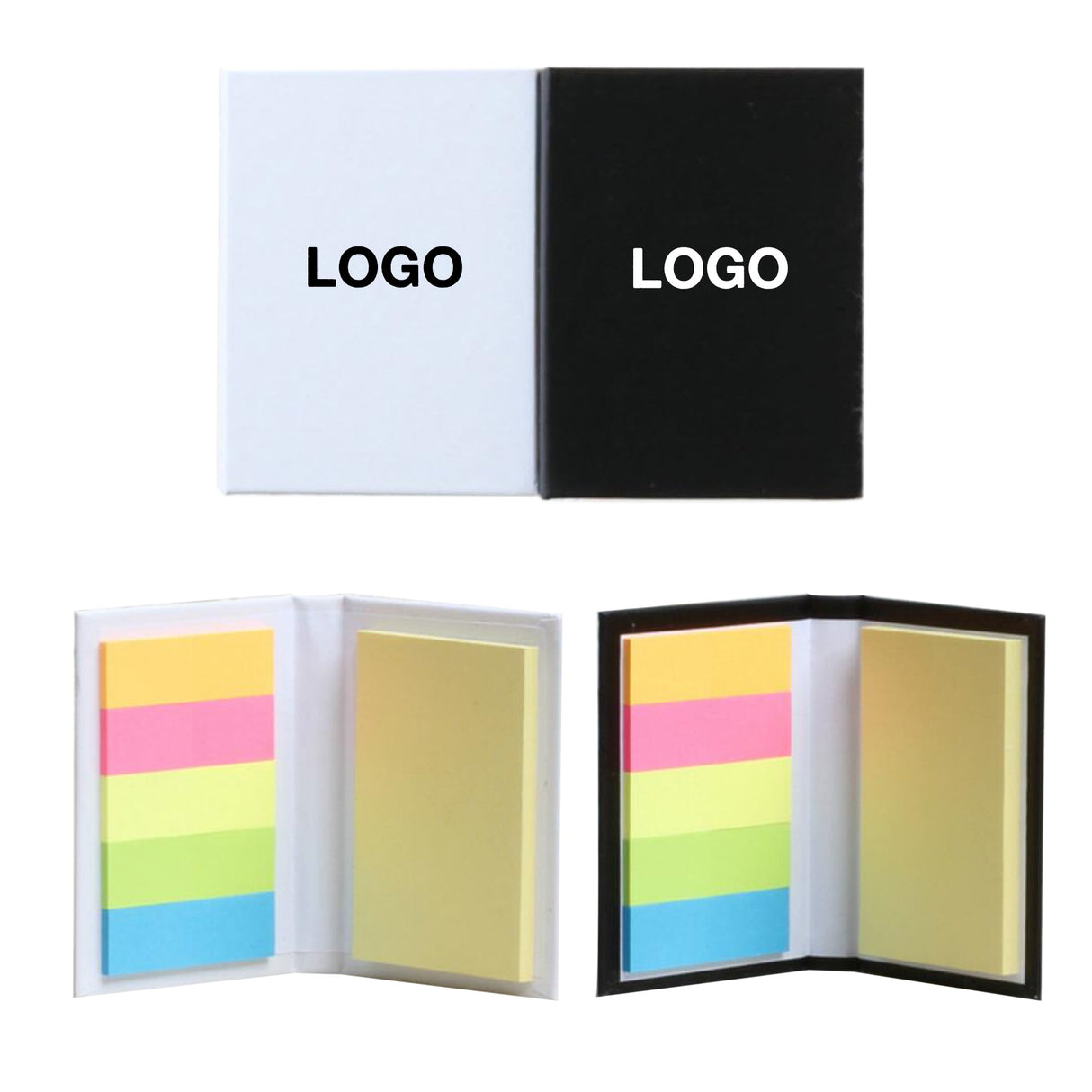 Sticky Notes And Flags Notepad Notebook - Yorkn Inc✅