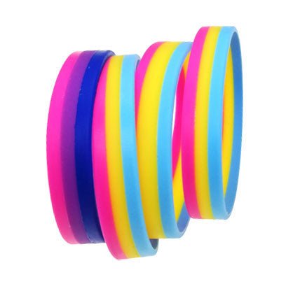 Stripes Color Silicone Wristband - Yorkn Inc✅