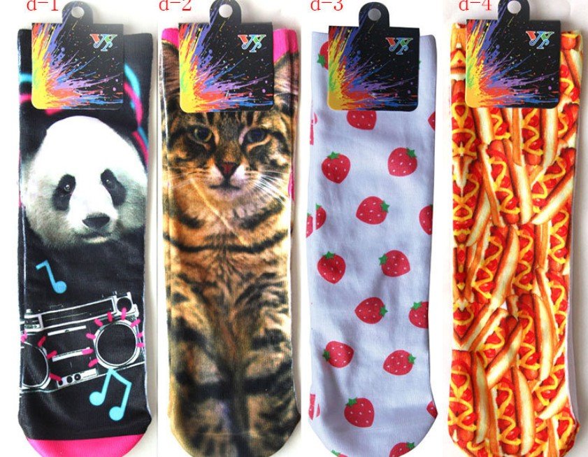 Sublimated Sheer Socks - Yorkn Inc✅