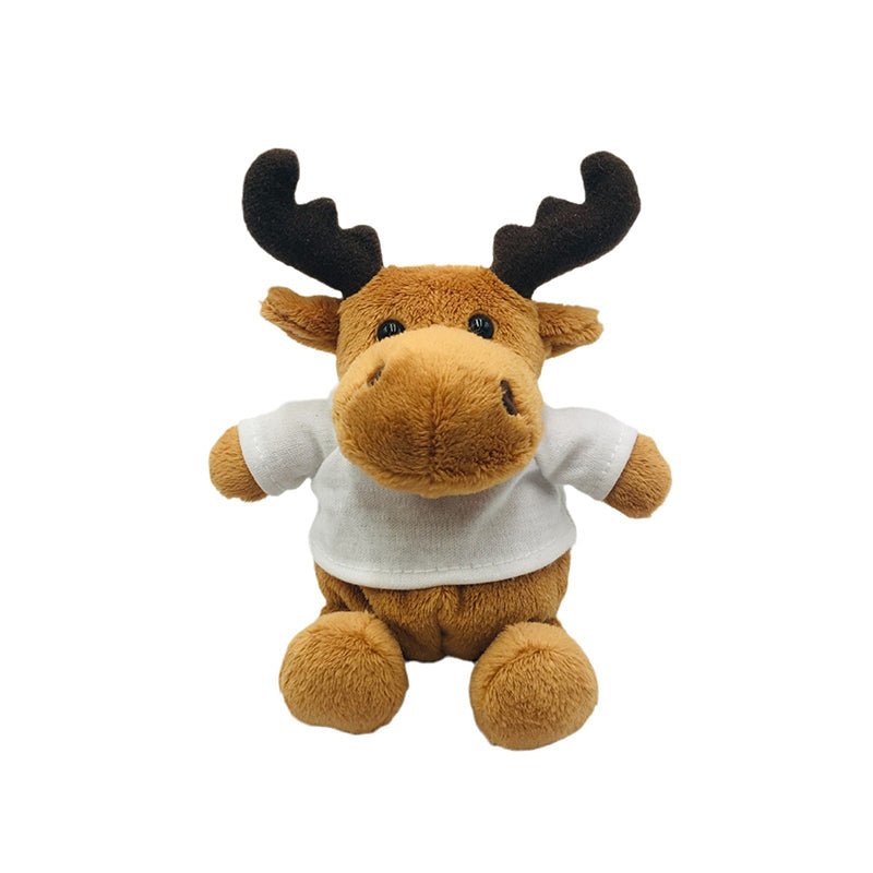 T-shirt - wearing Moose Plush Toy - Yorkn Inc✅
