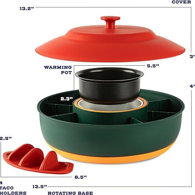 Taco Bar Serving Set - Yorkn Inc✅