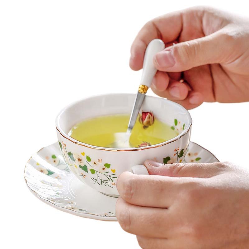 Teapot With Cup And Saucer Set - Yorkn Inc✅
