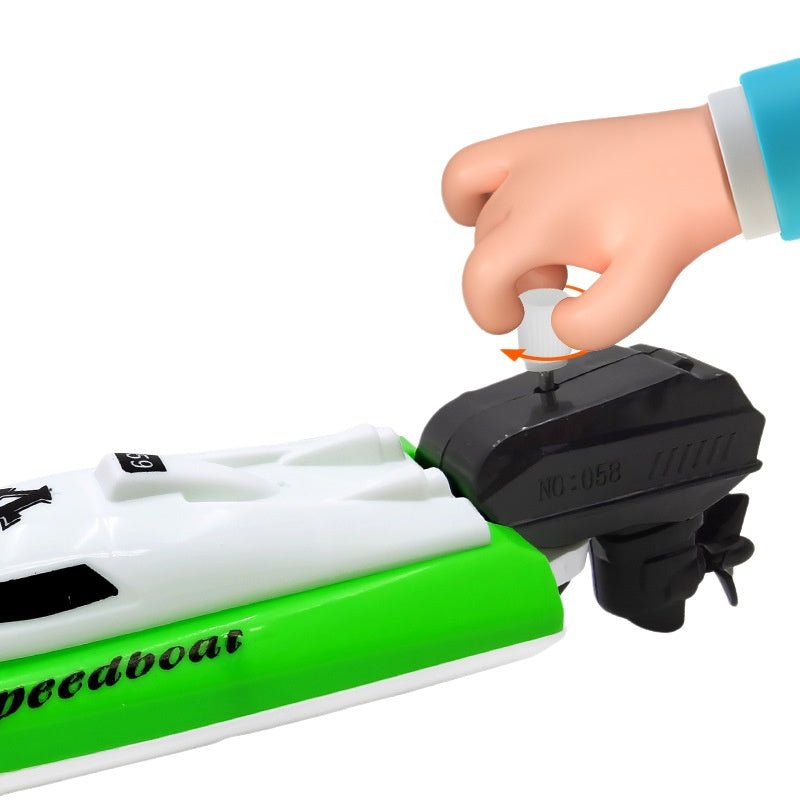 Toy Wind - up Boat - Yorkn Inc✅