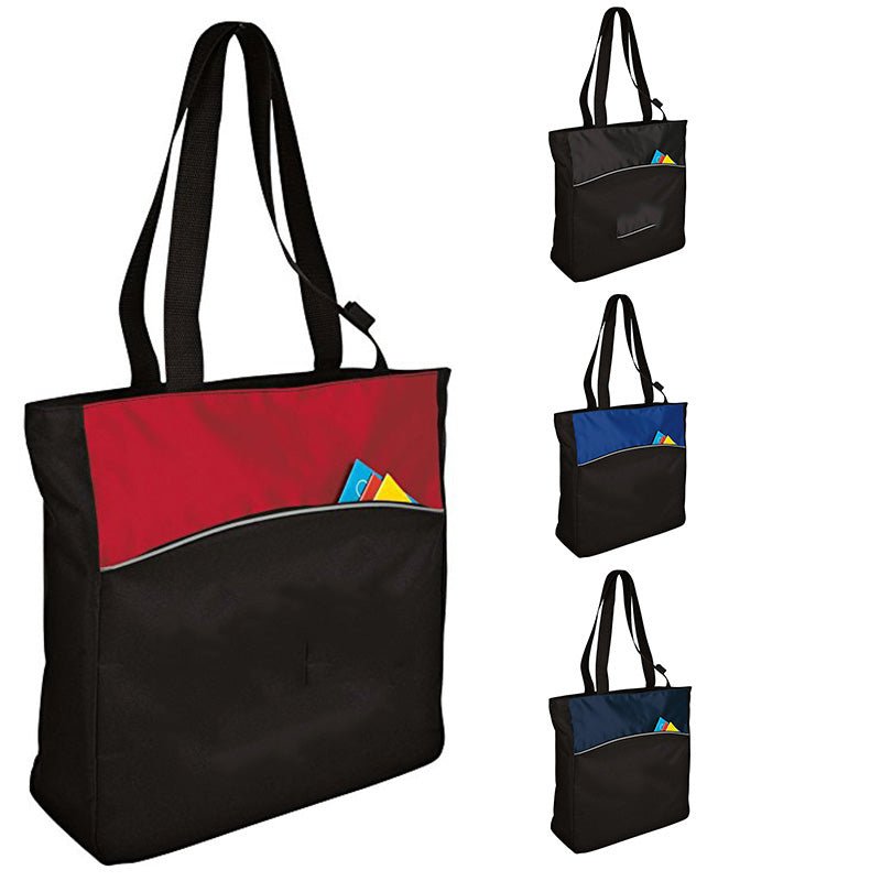 Two - tone Trade Show Tote Bag - Yorkn Inc✅