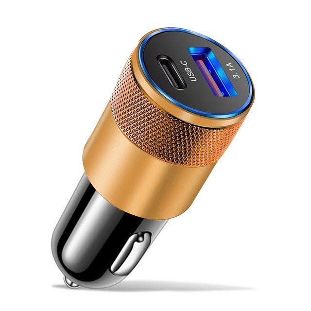 Usb+pd Metal Car Charging - Yorkn Inc✅