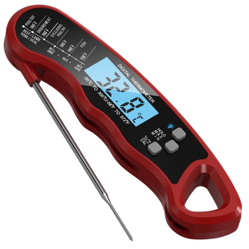 Waterproof Foldable Food Thermometer - Yorkn Inc✅