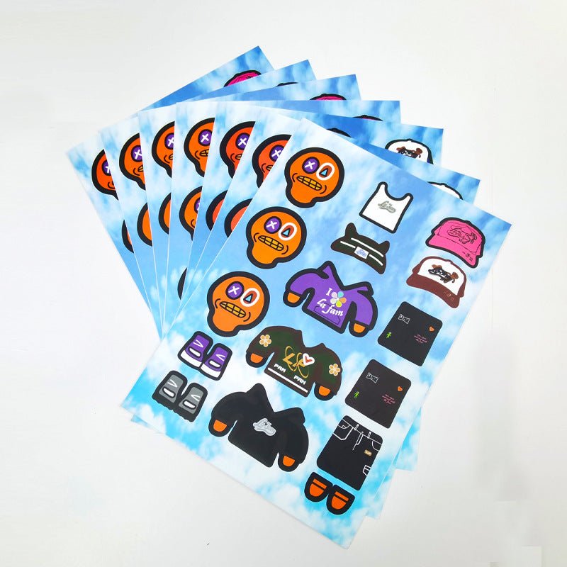 White Vinyl Stickers - Yorkn Inc✅