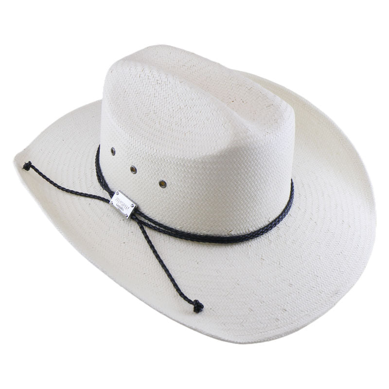 Wide Brim Cowboy Straw Hat - Yorkn Inc✅