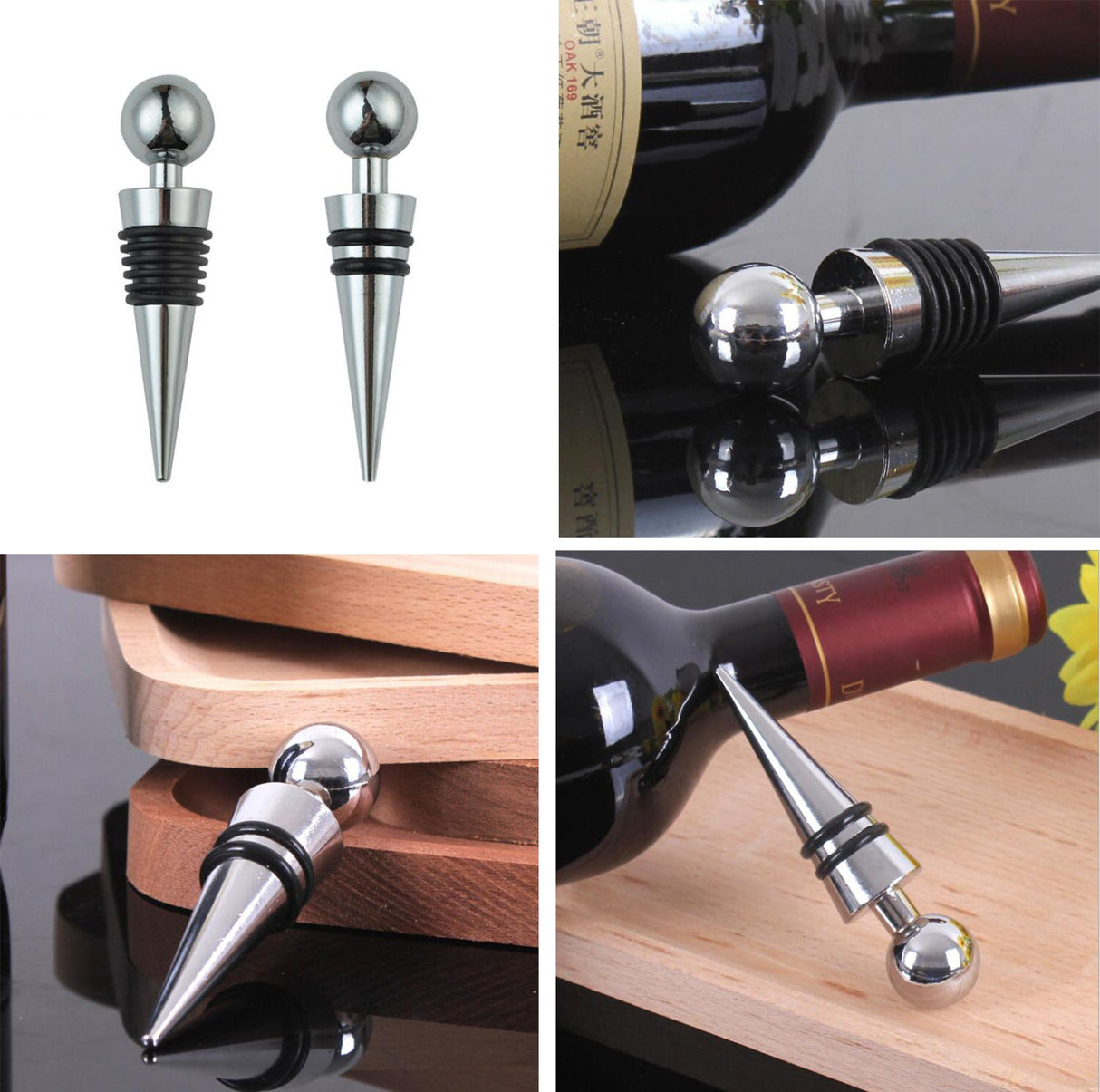 Wine Bottle Stoppers - Yorkn Inc✅