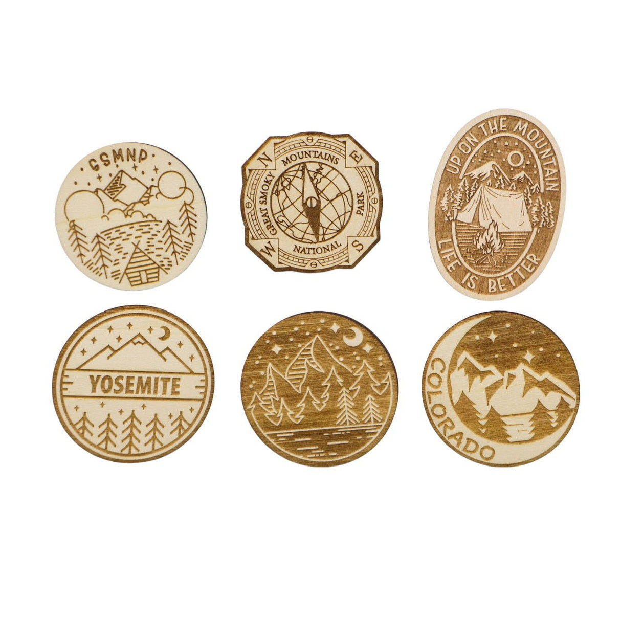 Wooden Badge - Yorkn Inc✅