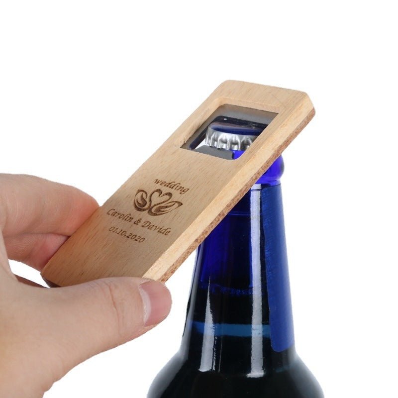 Wooden Credit Card Bottle Opener - Yorkn Inc✅