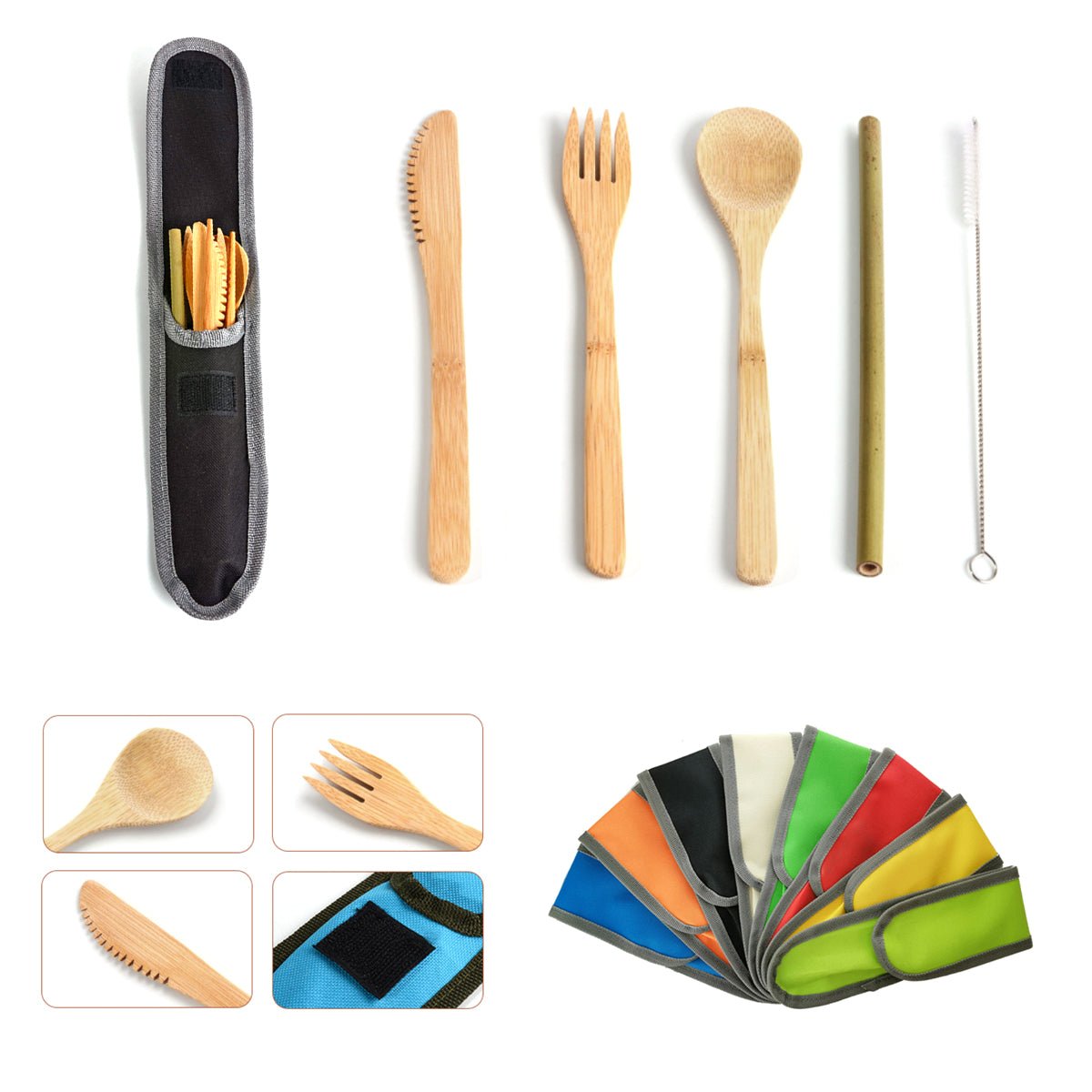 Wooden Tableware Set - Yorkn Inc✅