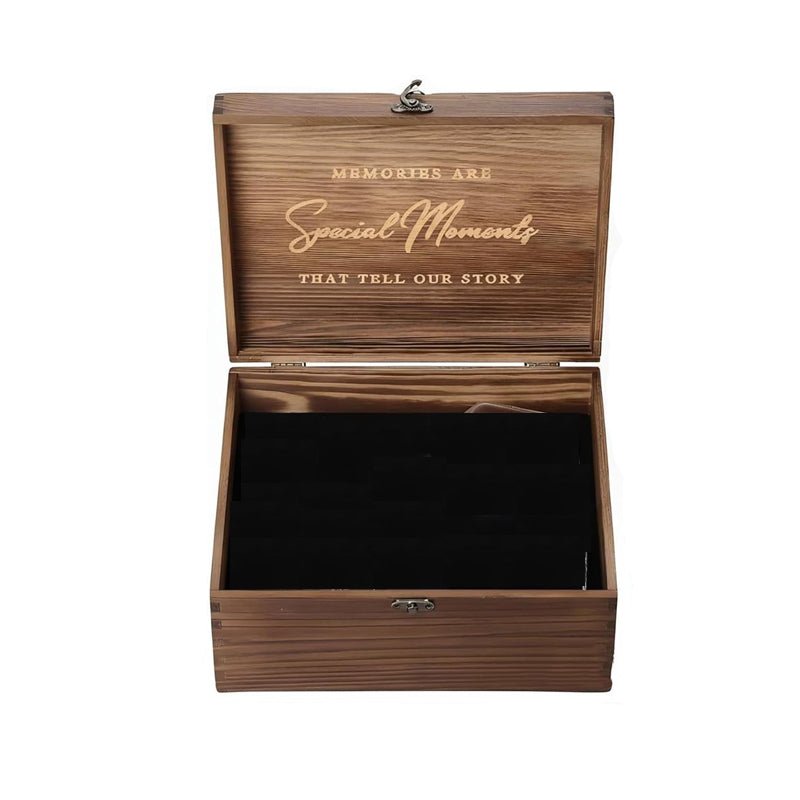 Wooden Wine Glass Storage Box - Yorkn Inc✅